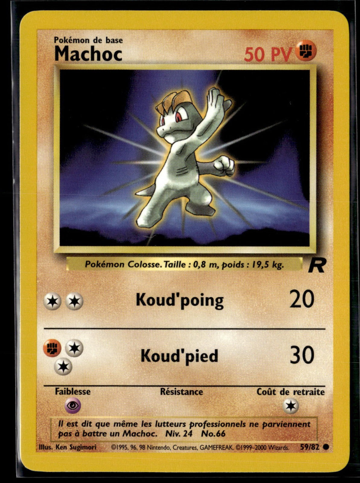 Machoc Commune Team Rocket 59 NM