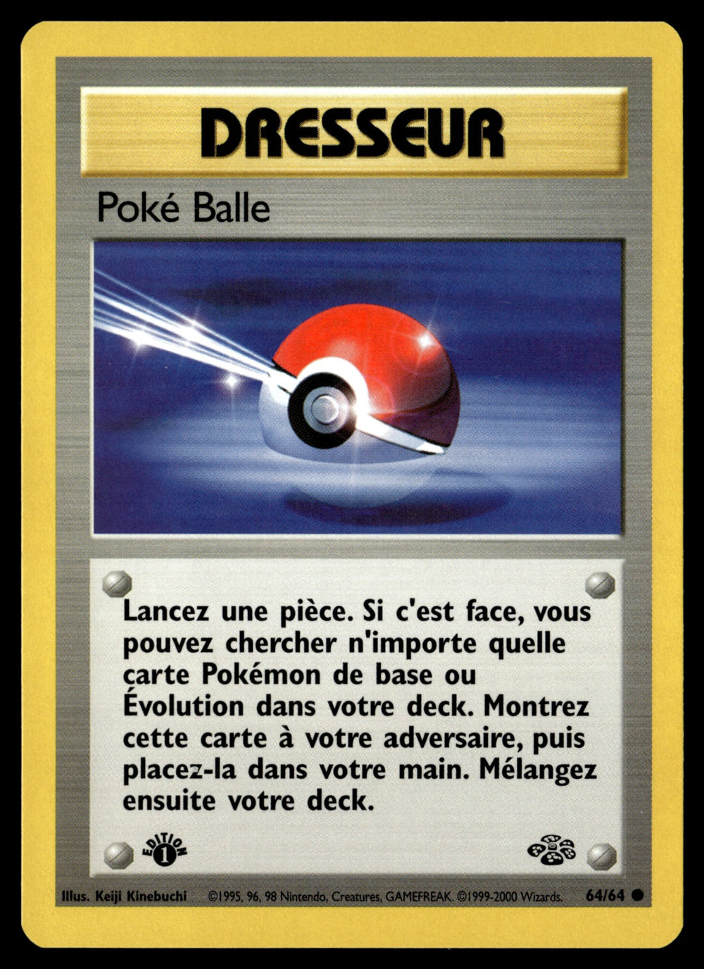 Poké Balle 64/64 ed1 - EXC