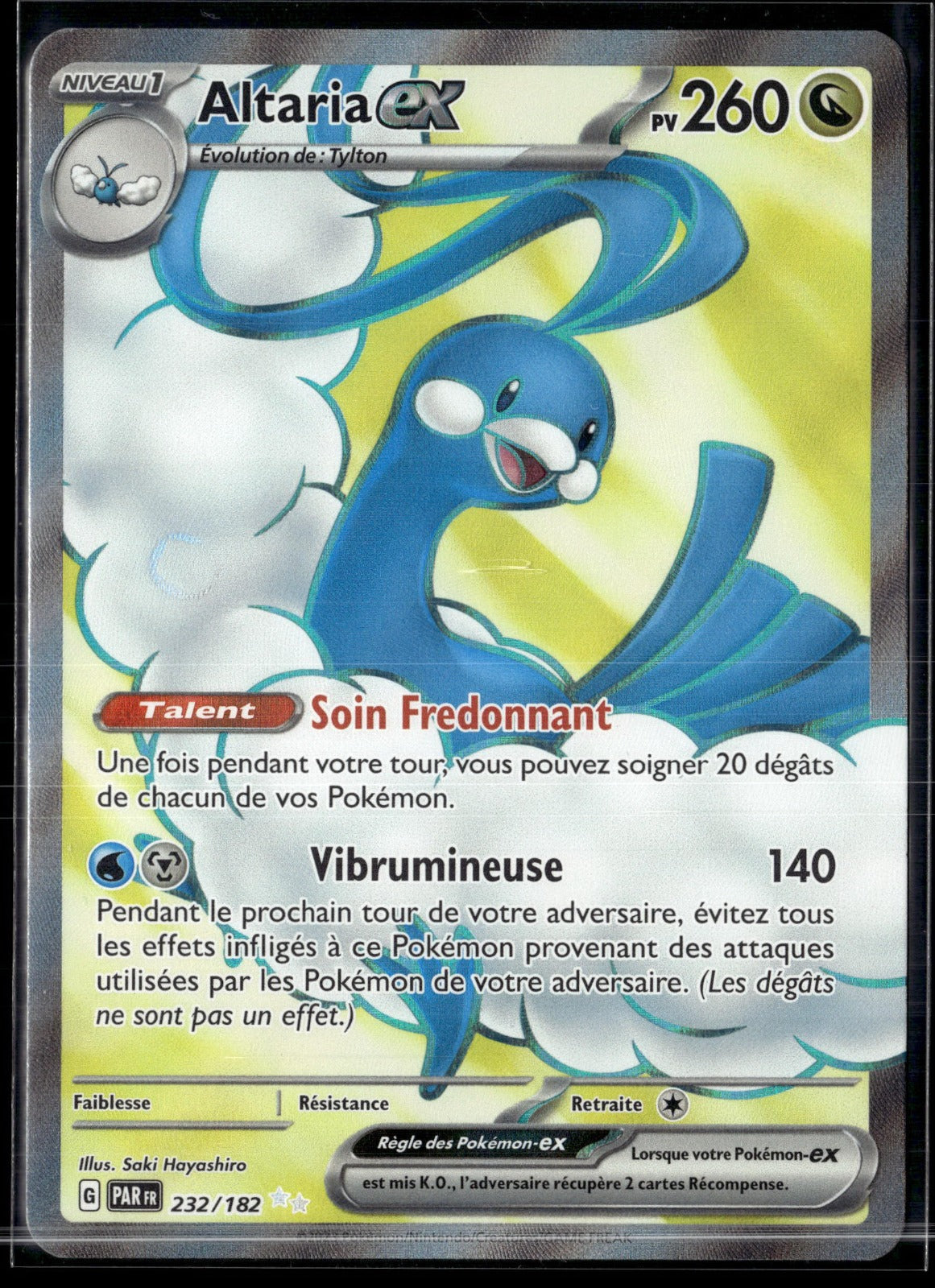 Altaria-ex - Faille Paradoxe 232 NM