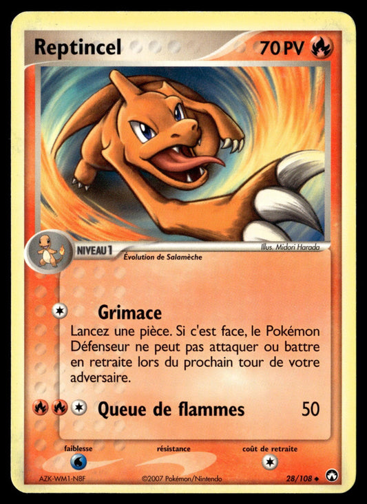 Reptincel Peu Commune EX Gardiens du Pouvoir 28 Good