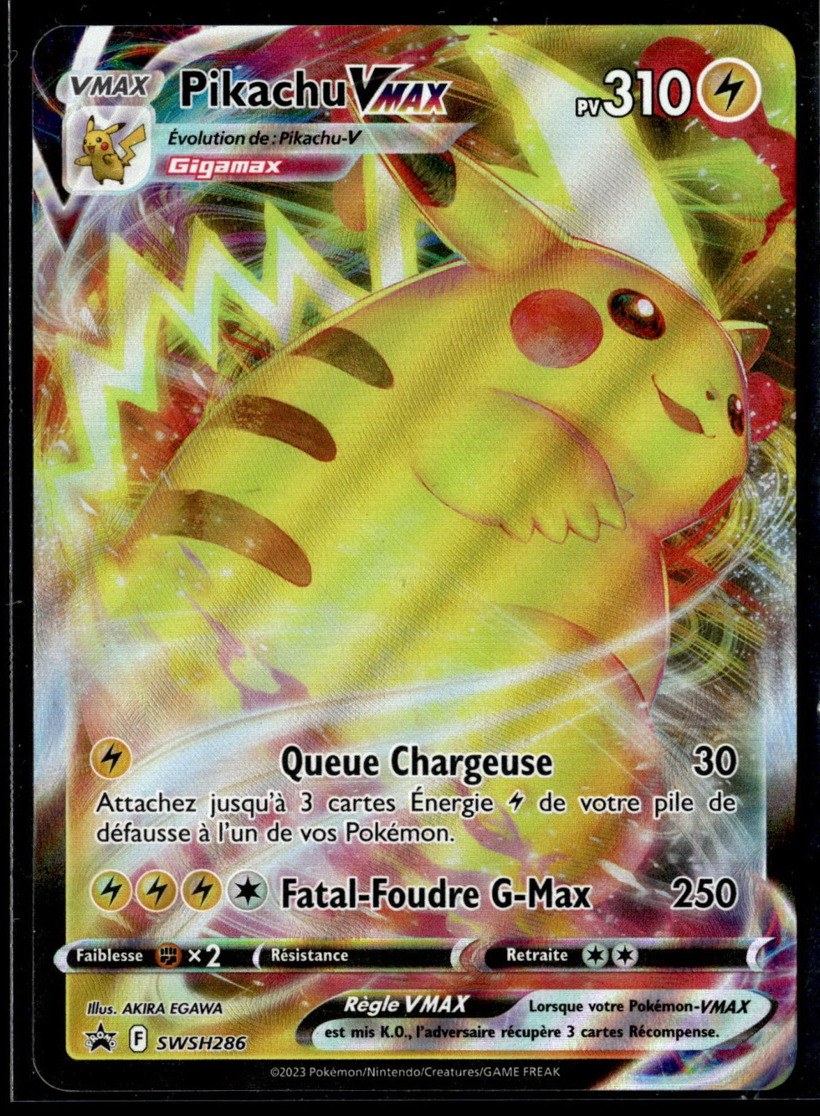 Pikachu VMAX  Promo SWSH SWSH286 NM