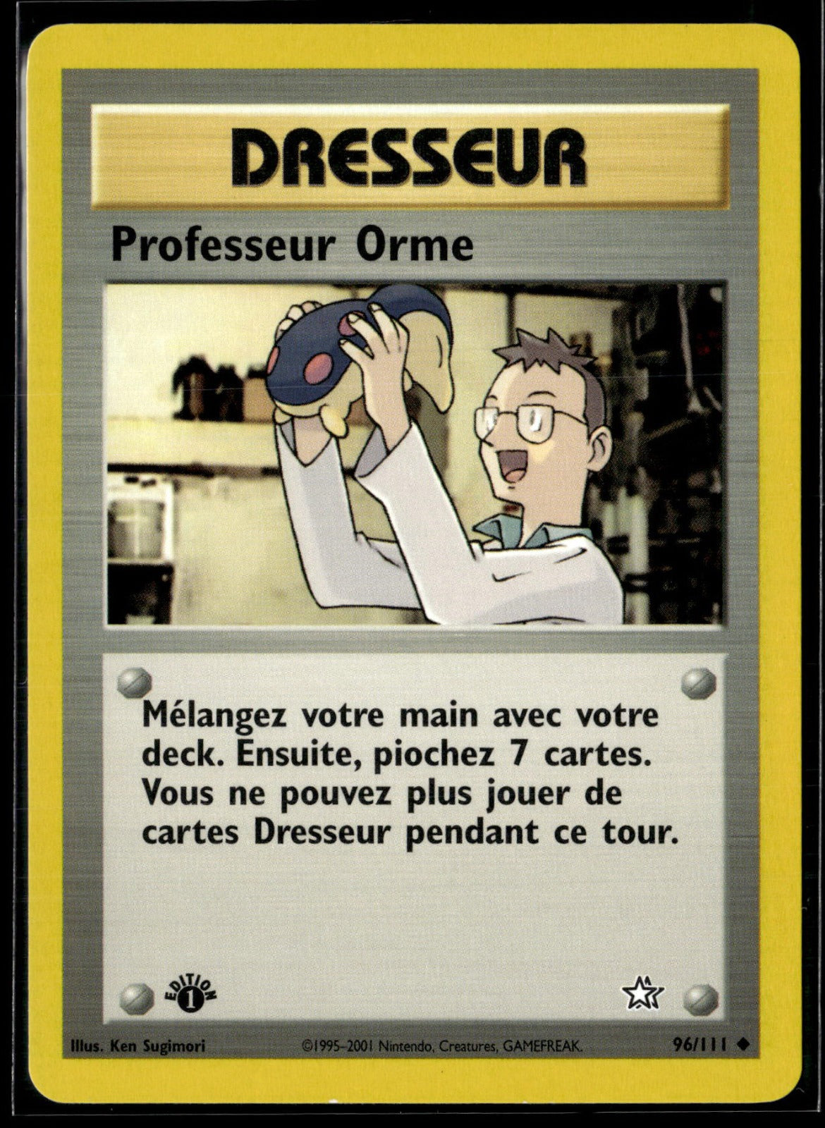 Professeur Orme Peu Commune Neo Genesis 96 NM