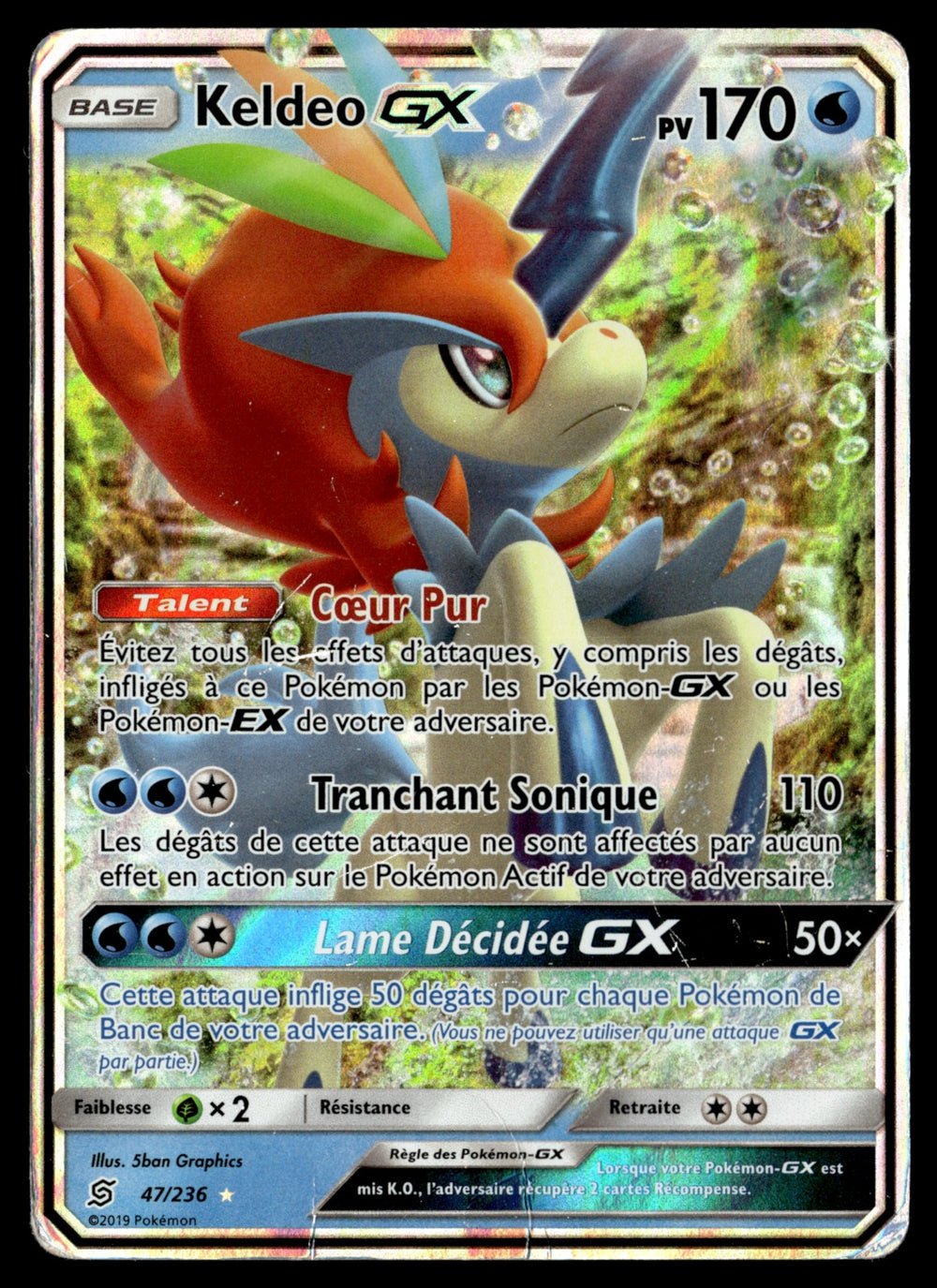 Keldeo GX 47/202 - Poor