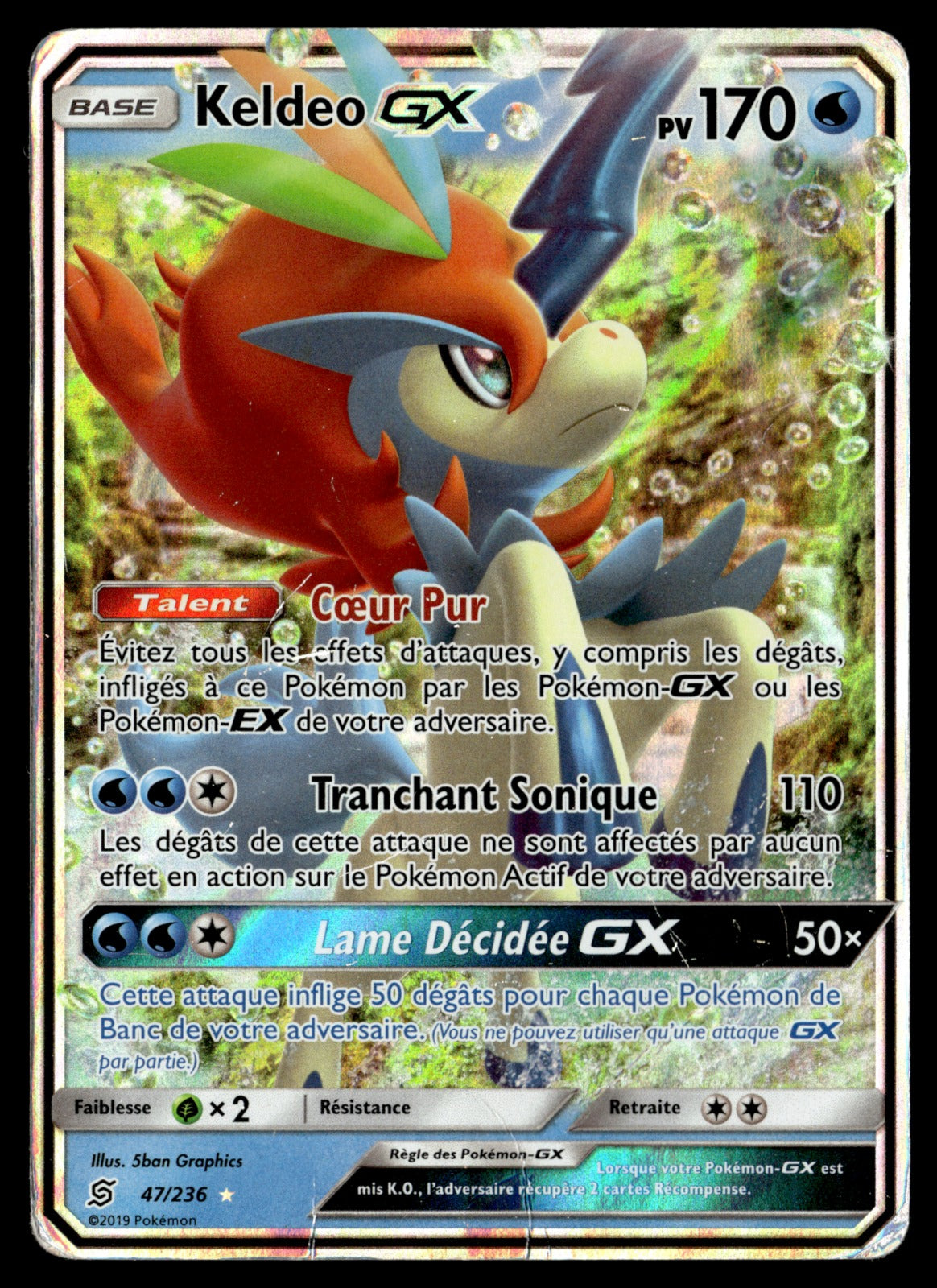 Keldeo GX 47/202 - Poor