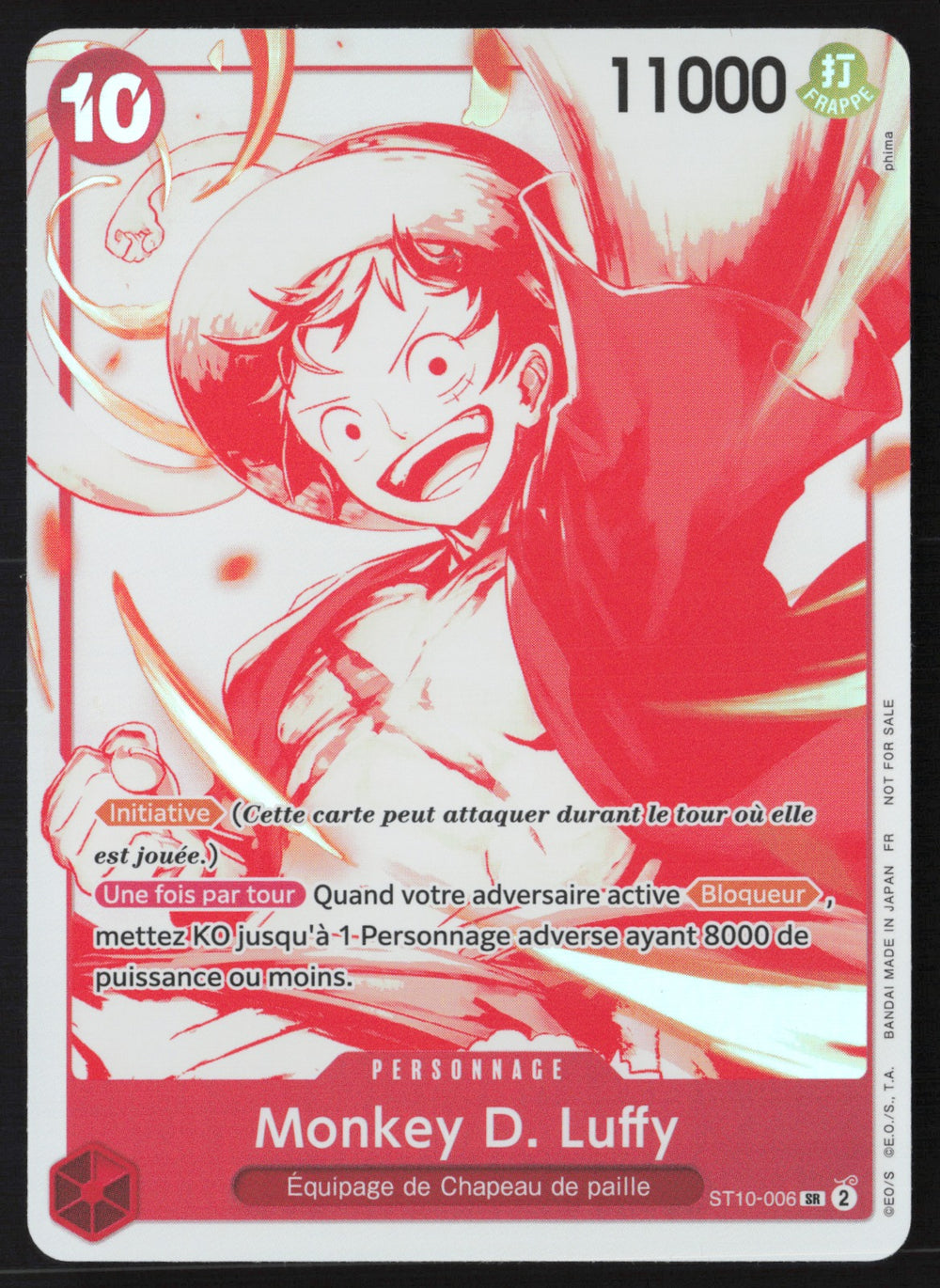 Monkey.D.Luffy ST10-006 - NM