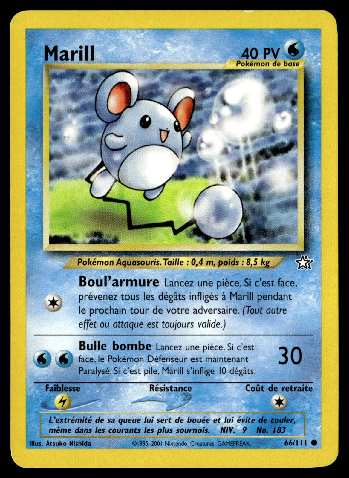 Marill Commune Neo Genesis 66 GOOD