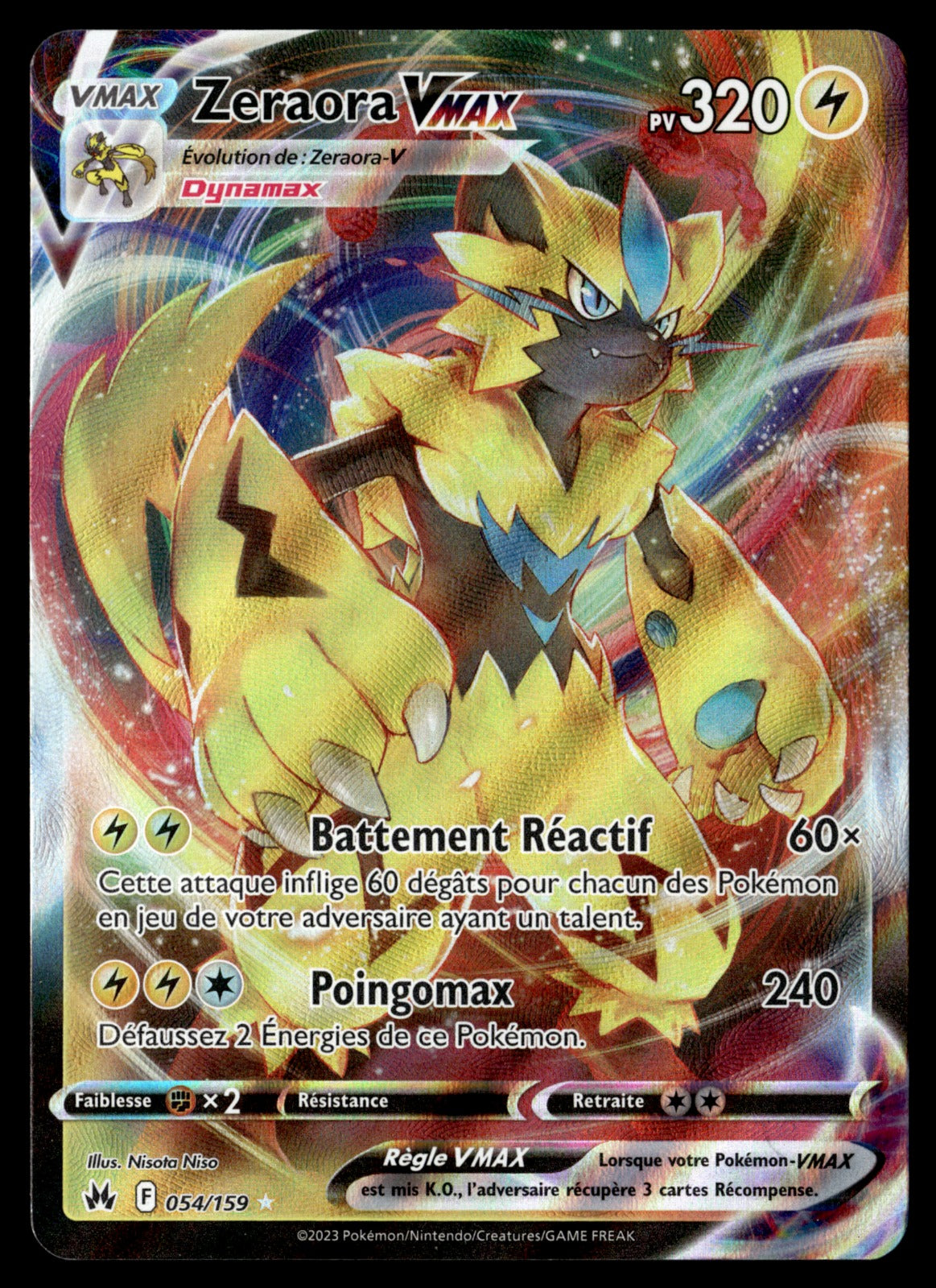 Zeraora VMAX 054/159 - NM