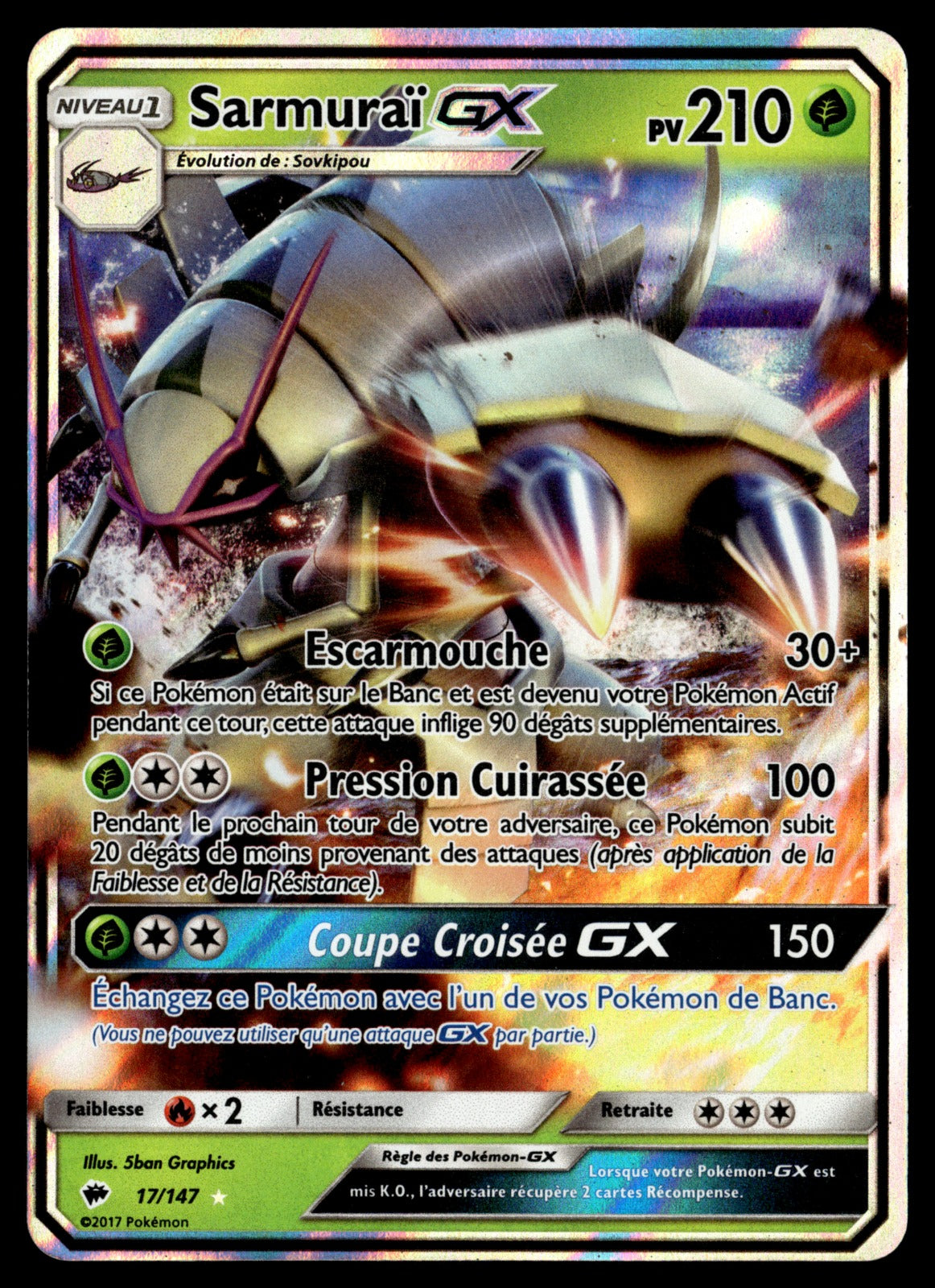 Sarmuraï GX 17/147 - Poor