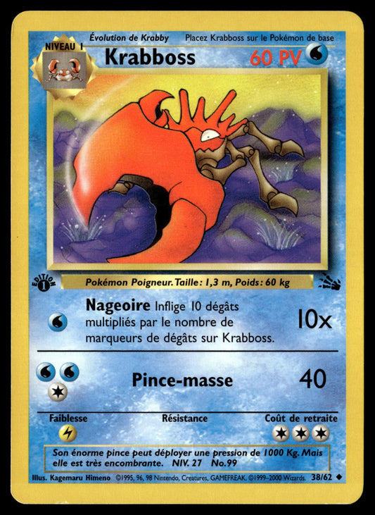 Krabboss Peu Commune Fossile 38 EXC