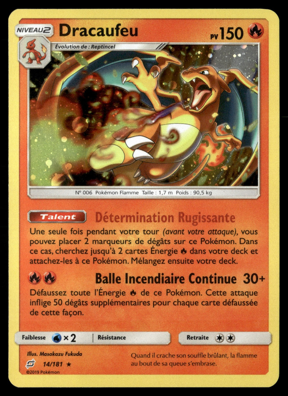 Dracaufeu 14/181 - NM