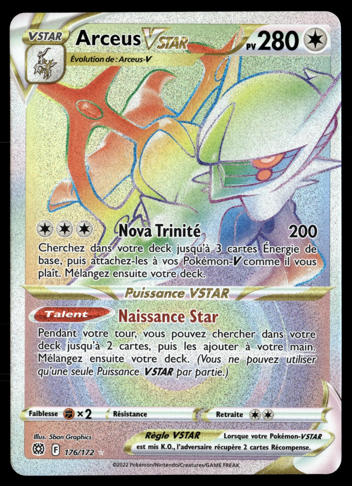 Arceus VSTAR 176/236 - NM