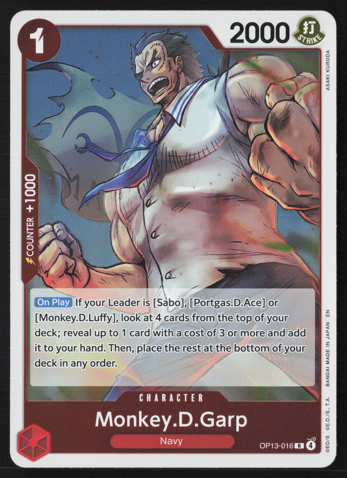 Monkey.D.Garp OP13-016 - NM
