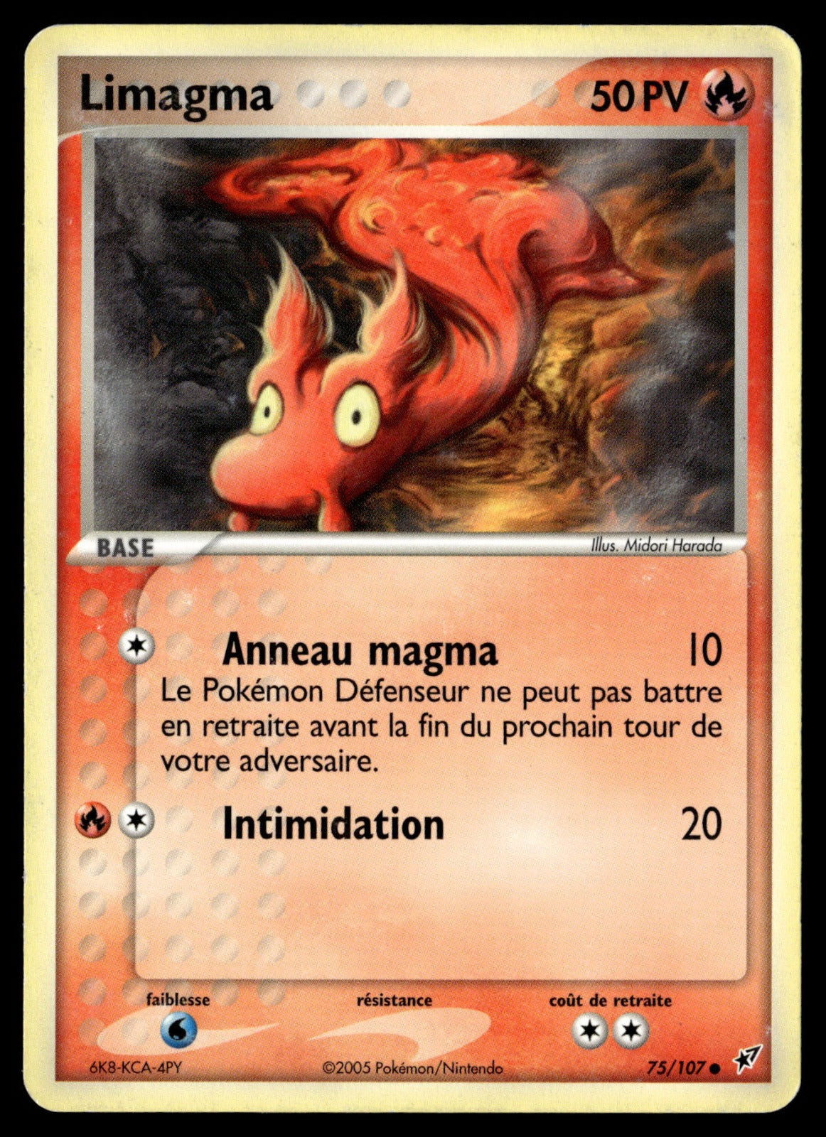 Limagma Commune EX Deoxys 75 Good