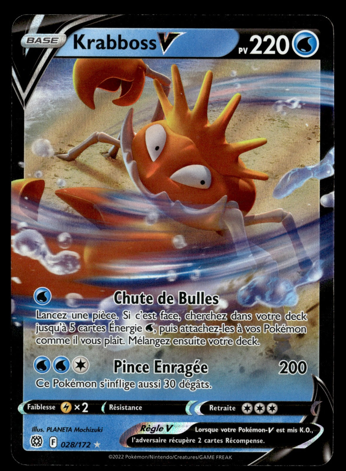 Krabboss V  V Stars Étincelantes 028 NM