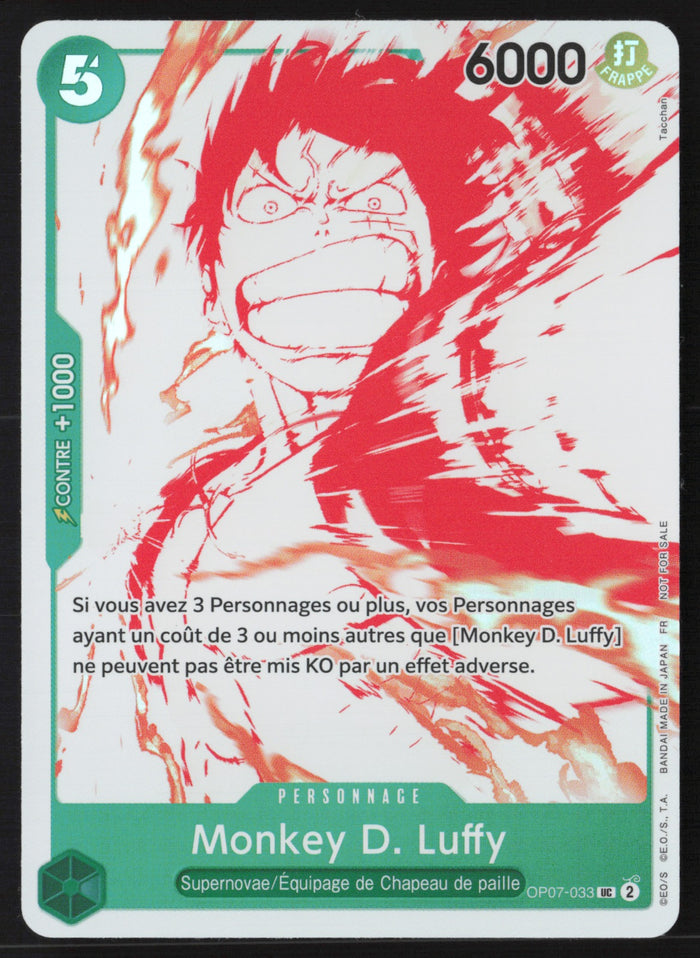 Monkey.D.Luffy OP07-033 - NM