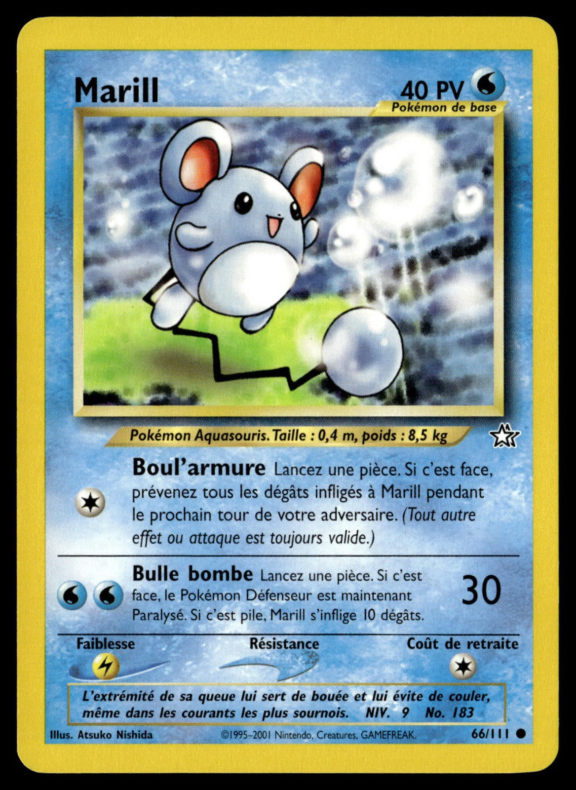 Marill Commune Neo Genesis 66 GOOD