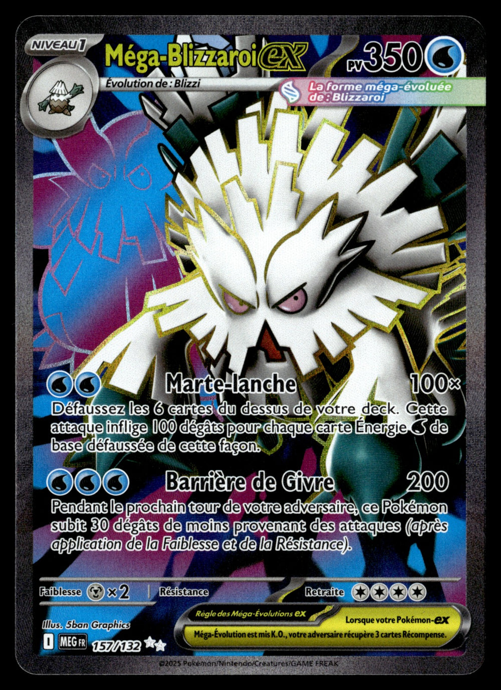 Méga-Blizzaroi-ex 157/131 - NM