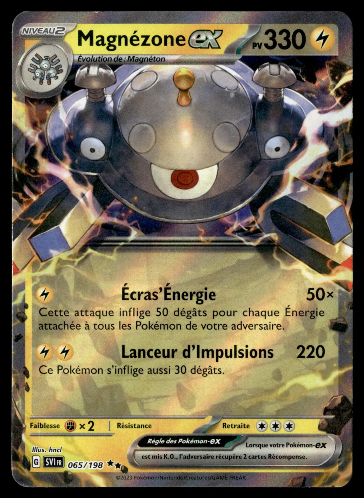 Magnézone-ex  Écarlate et Violet 065 NM