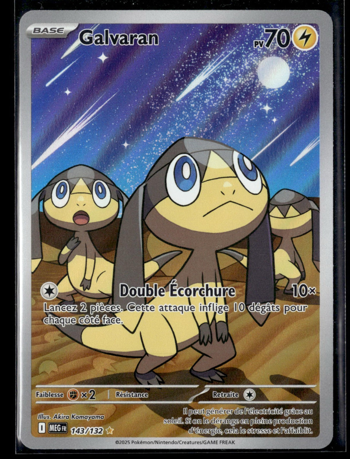 Galvaran Illustration rare Méga-Évolution 143 NM