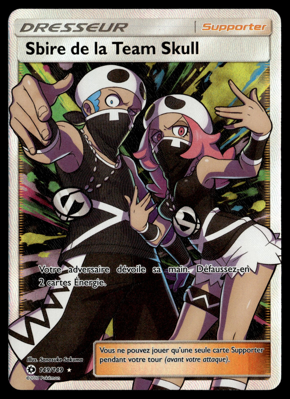 Sbire de la Team Skull 149/149 - EXC