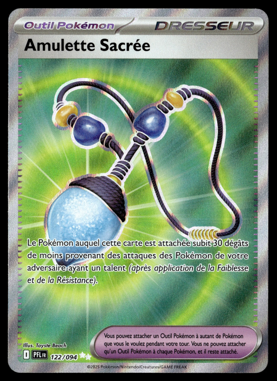Amulette Sacrée 122/131 - NM