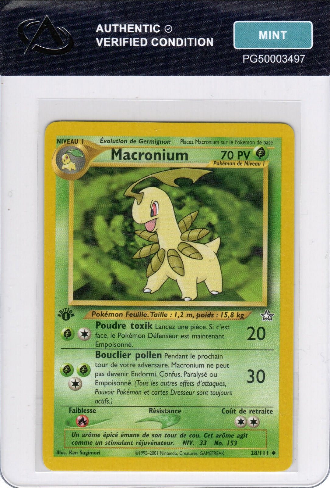 Macronium Peu Commune Neo Genesis 28 Mint