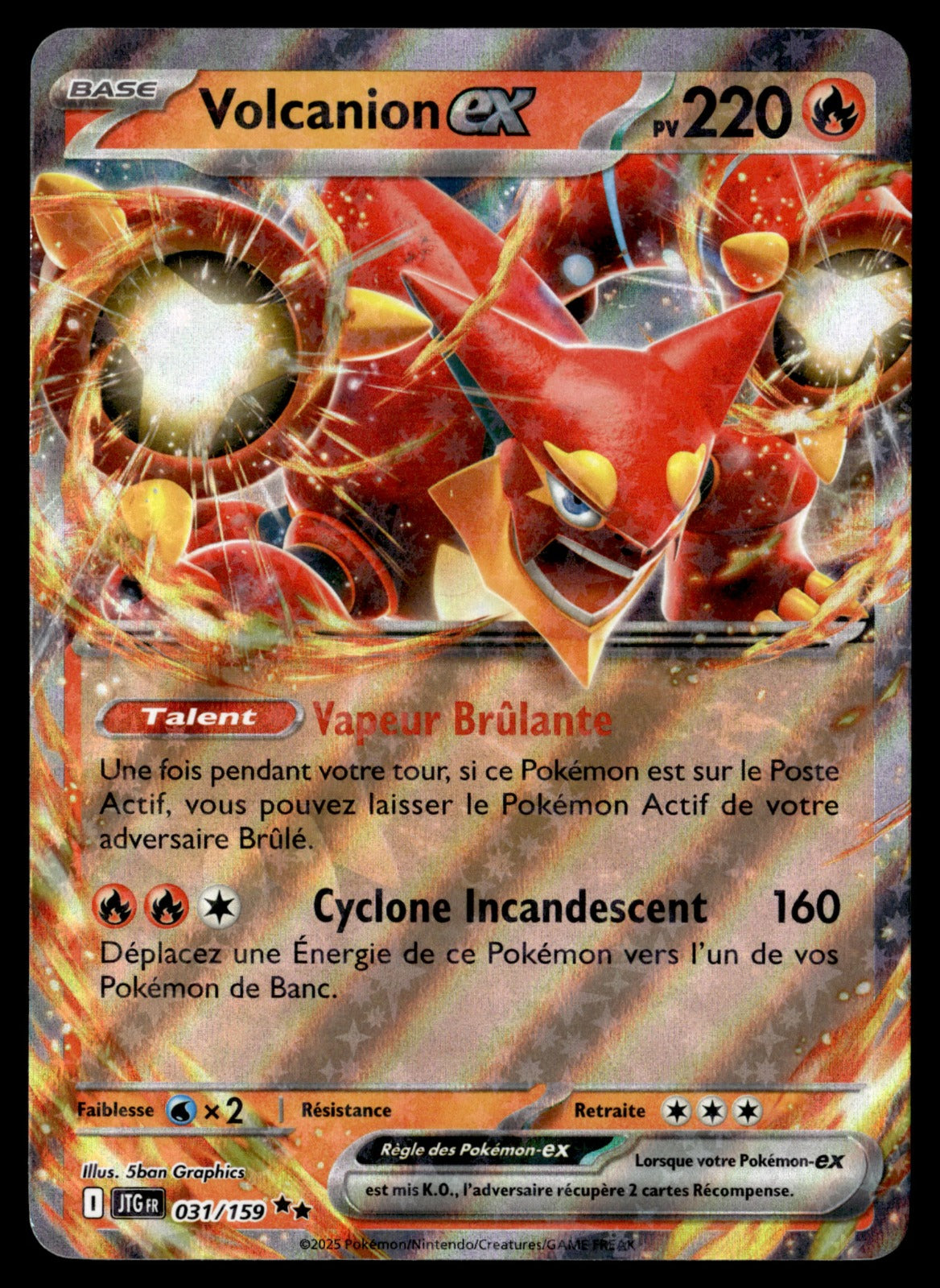 Volcanion-ex  Aventures Ensemble 031 NM