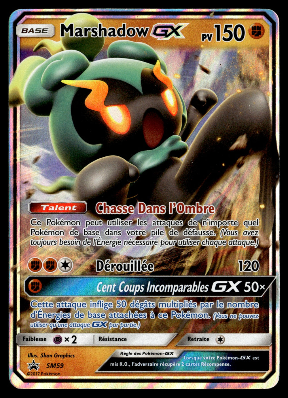 Marshadow GX Promo SM59 - Poor