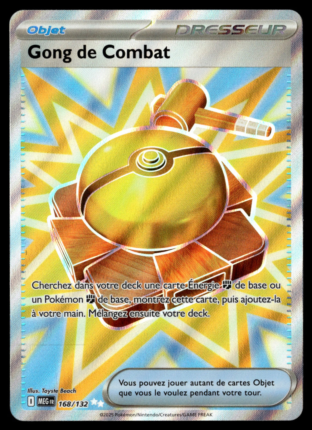 Gong de Combat 168/131 - NM