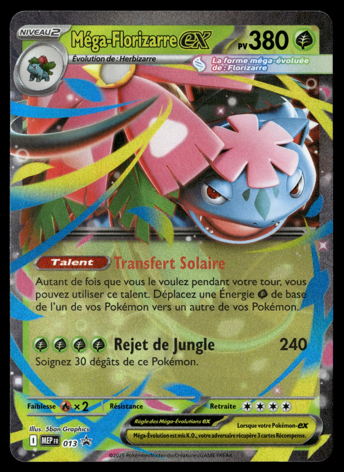Méga-Florizarre-ex Promo 013