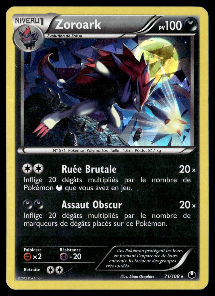 Zoroark 71/108 - GOOD
