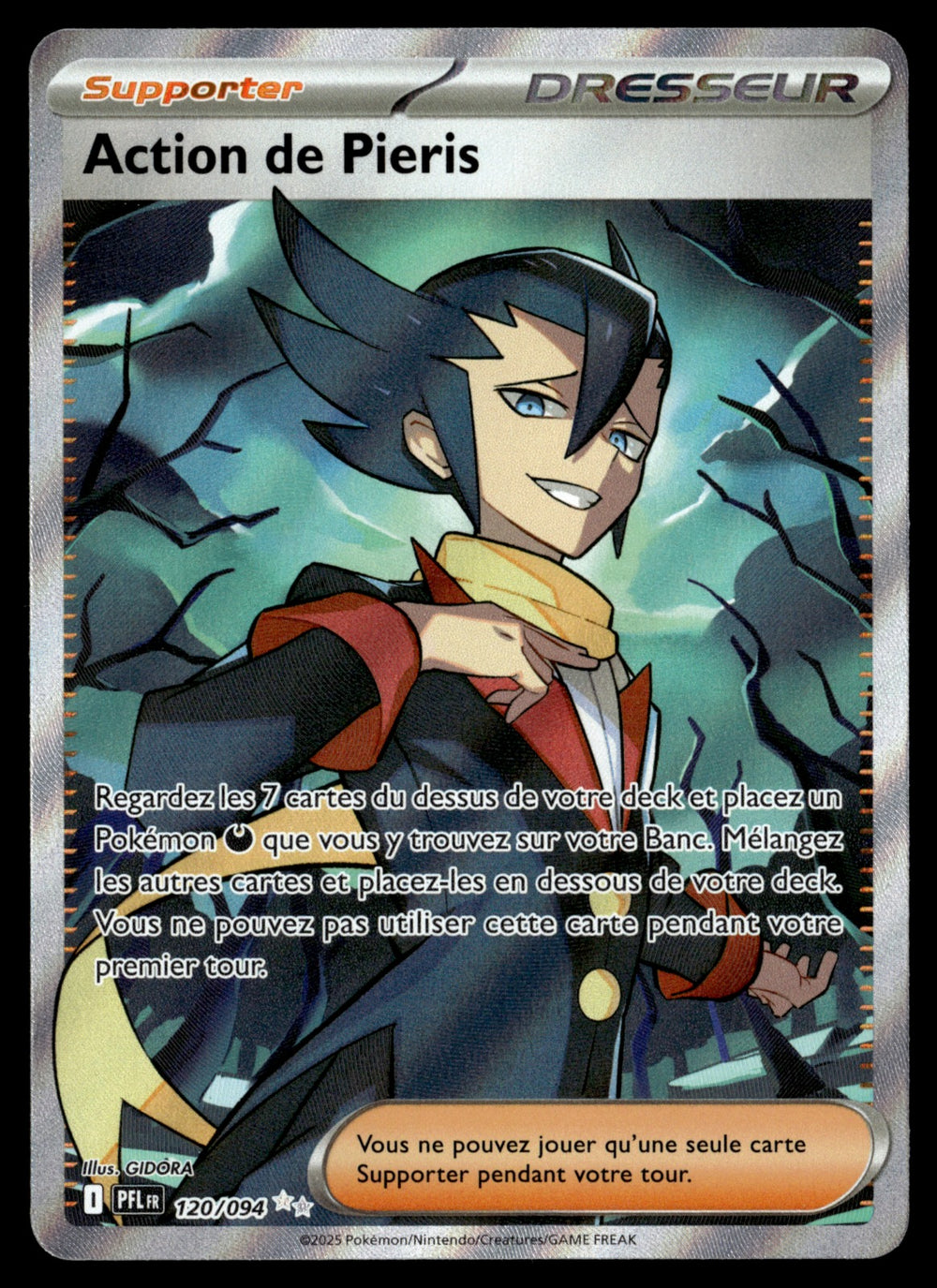 Action de Pieris 120/131 - NM