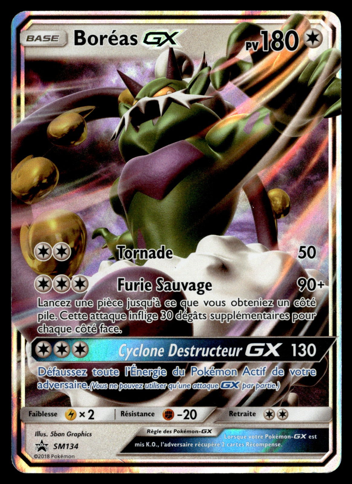 Boréas GX Promo SM134 - Poor