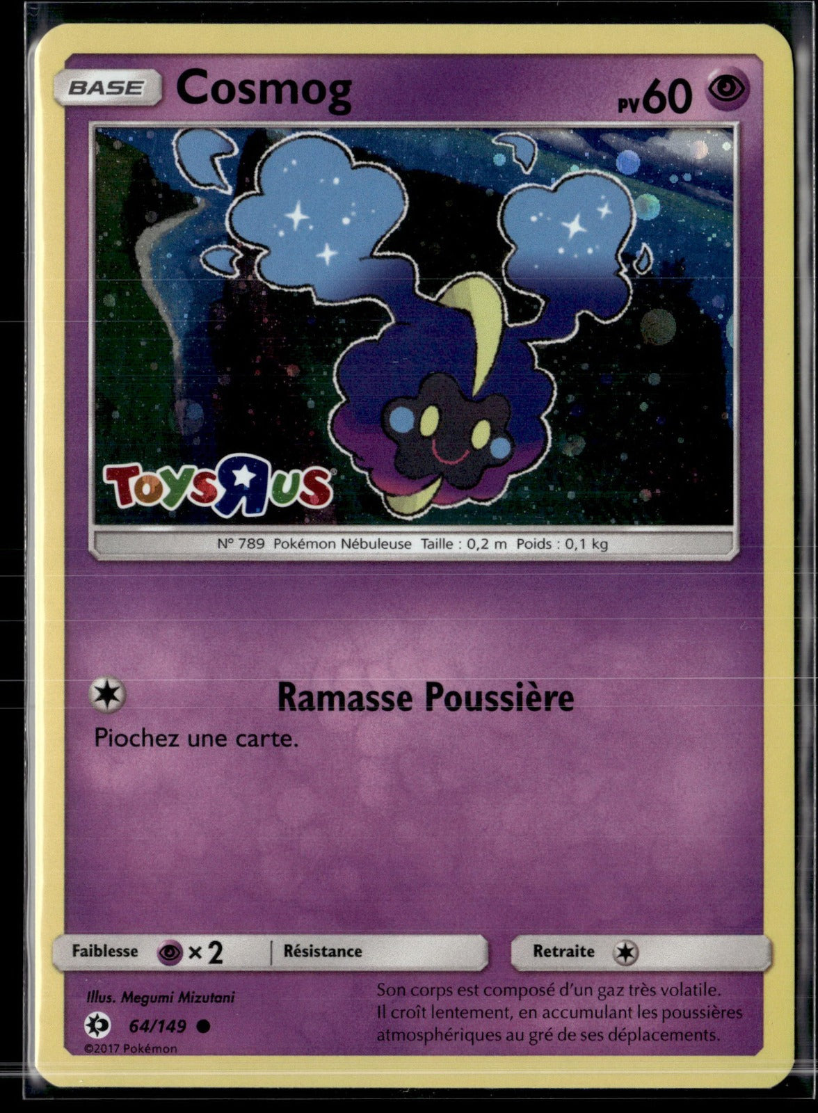 Cosmog Promo Toys R Us