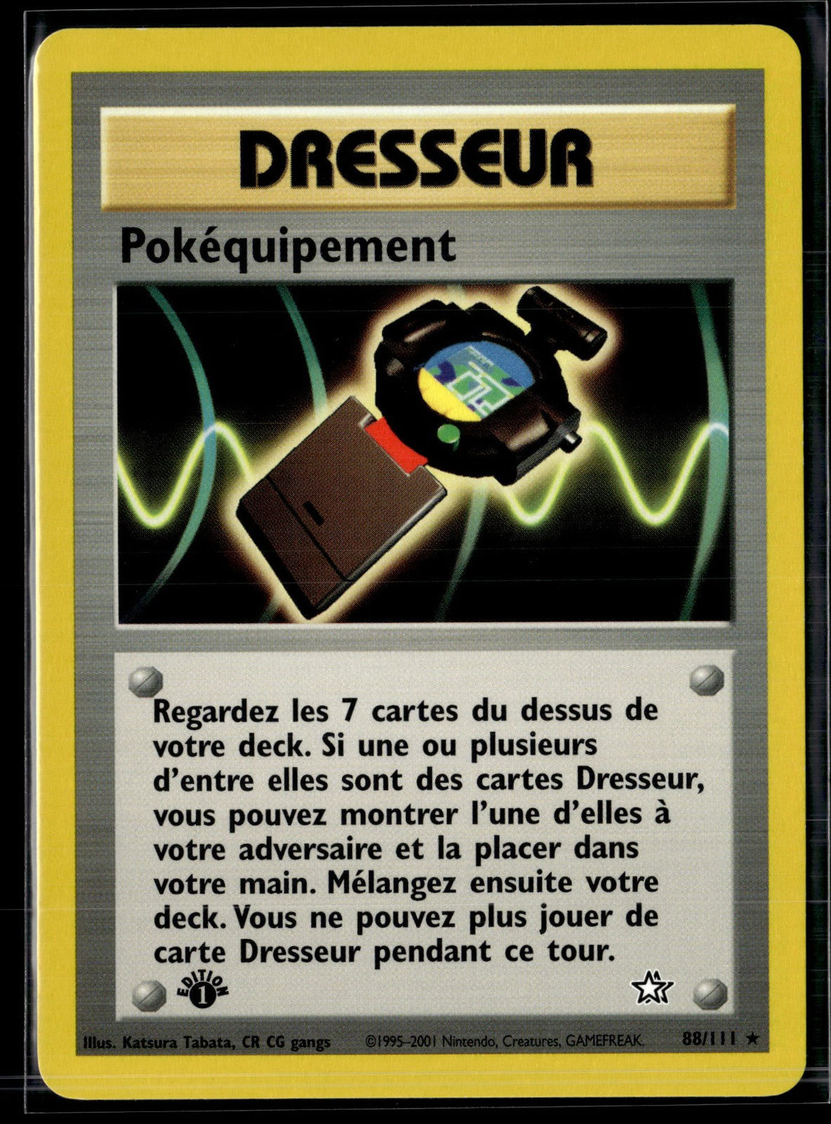 Pokéquipement Rare Neo Genesis 88 EXC