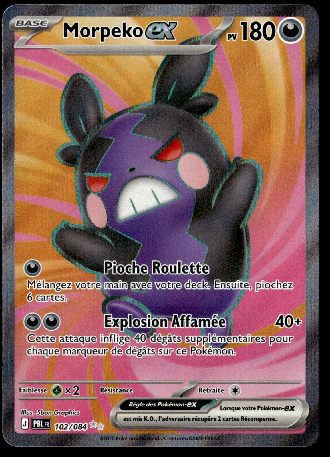 Morpeko-ex 102/189 - NM