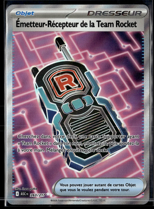 Émetteur-Récepteur de la Team Rocket -  Rivalités Destinées 263 NM
