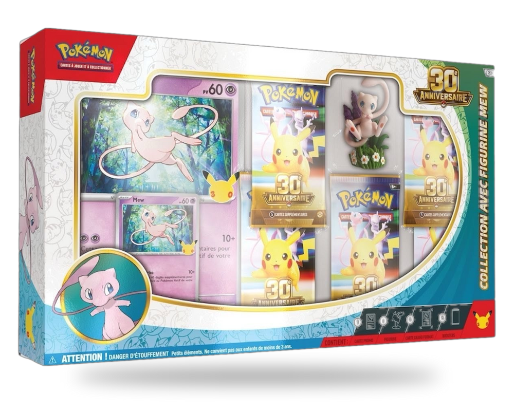 Coffret Collection avec Figurine Mew - 30e Anniversaire