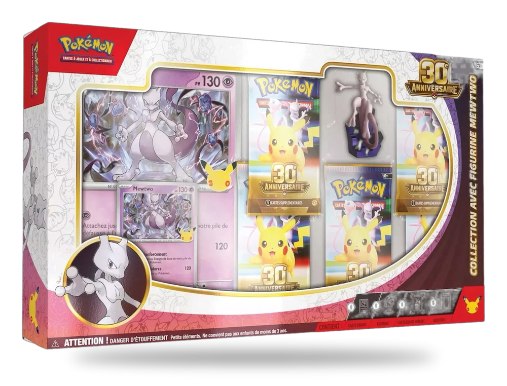 Coffret Collection avec Figurine Mewtwo - 30e Anniversaire