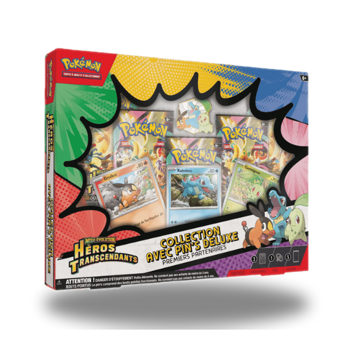 Coffret Pin’s Deluxe - Héros Transcendants - ME02.5 - FR