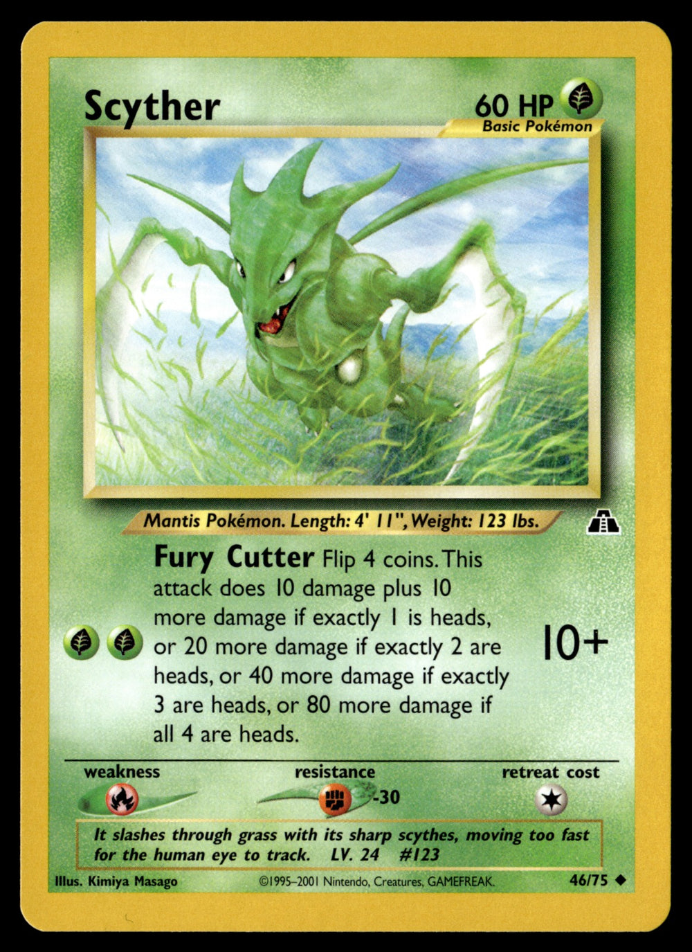 Scyther 46/75 - NM