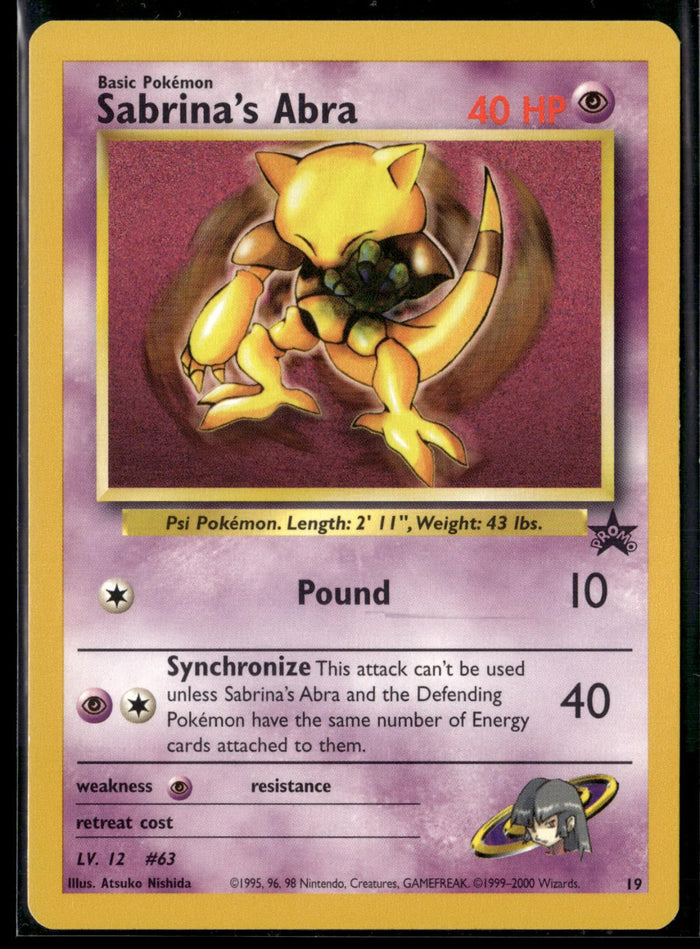 Sabrina's Abra 19/53 - EXC