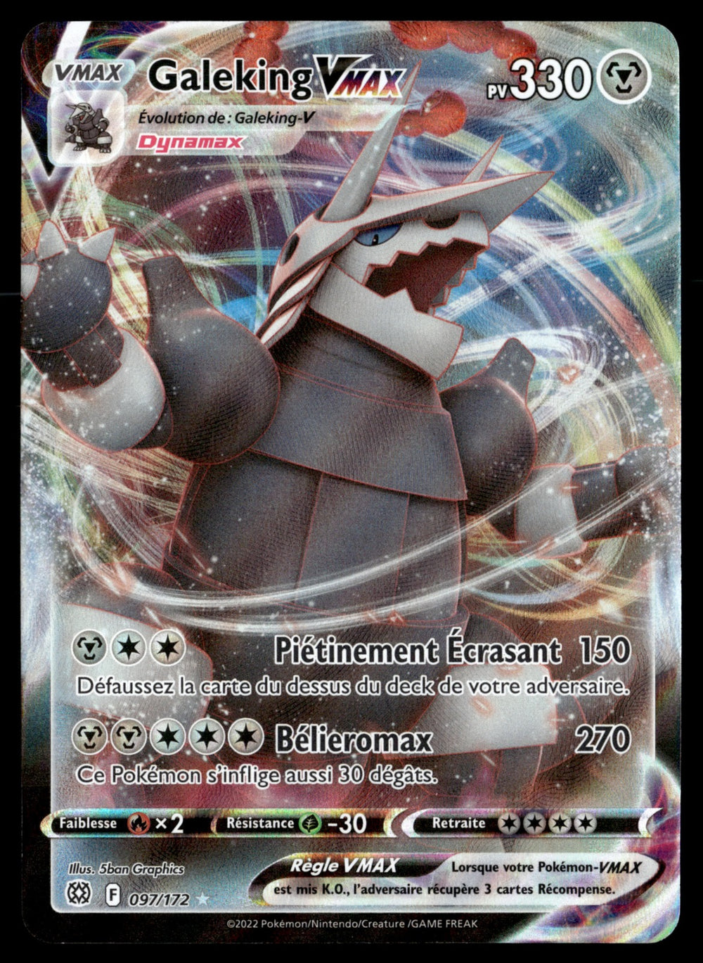 Galeking VMAX 097/236 - NM