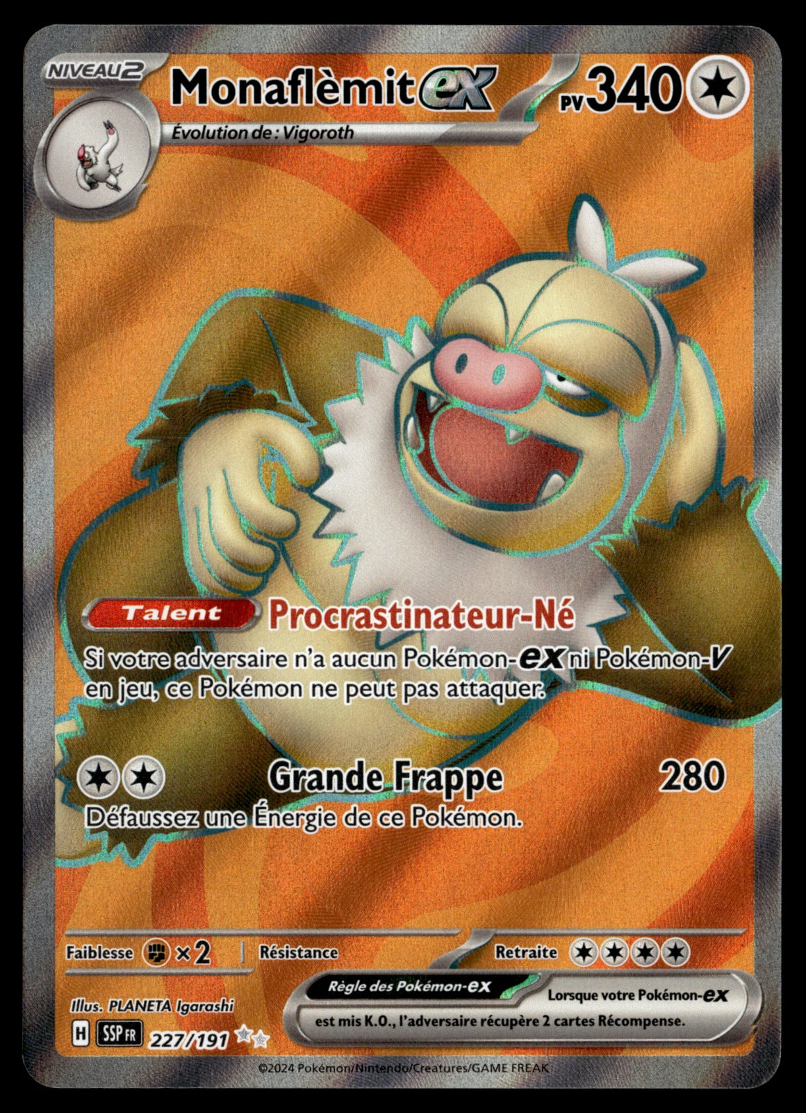 Monaflèmit-ex 227/252 - NM