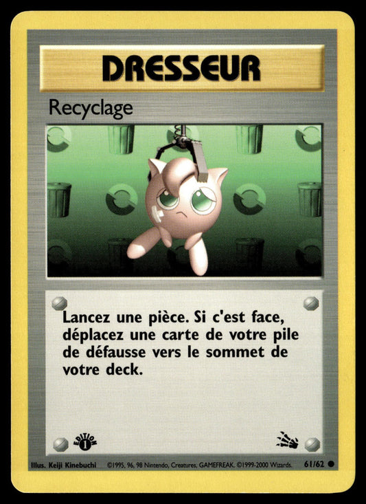 Recyclage Commune Fossile 61 EXC