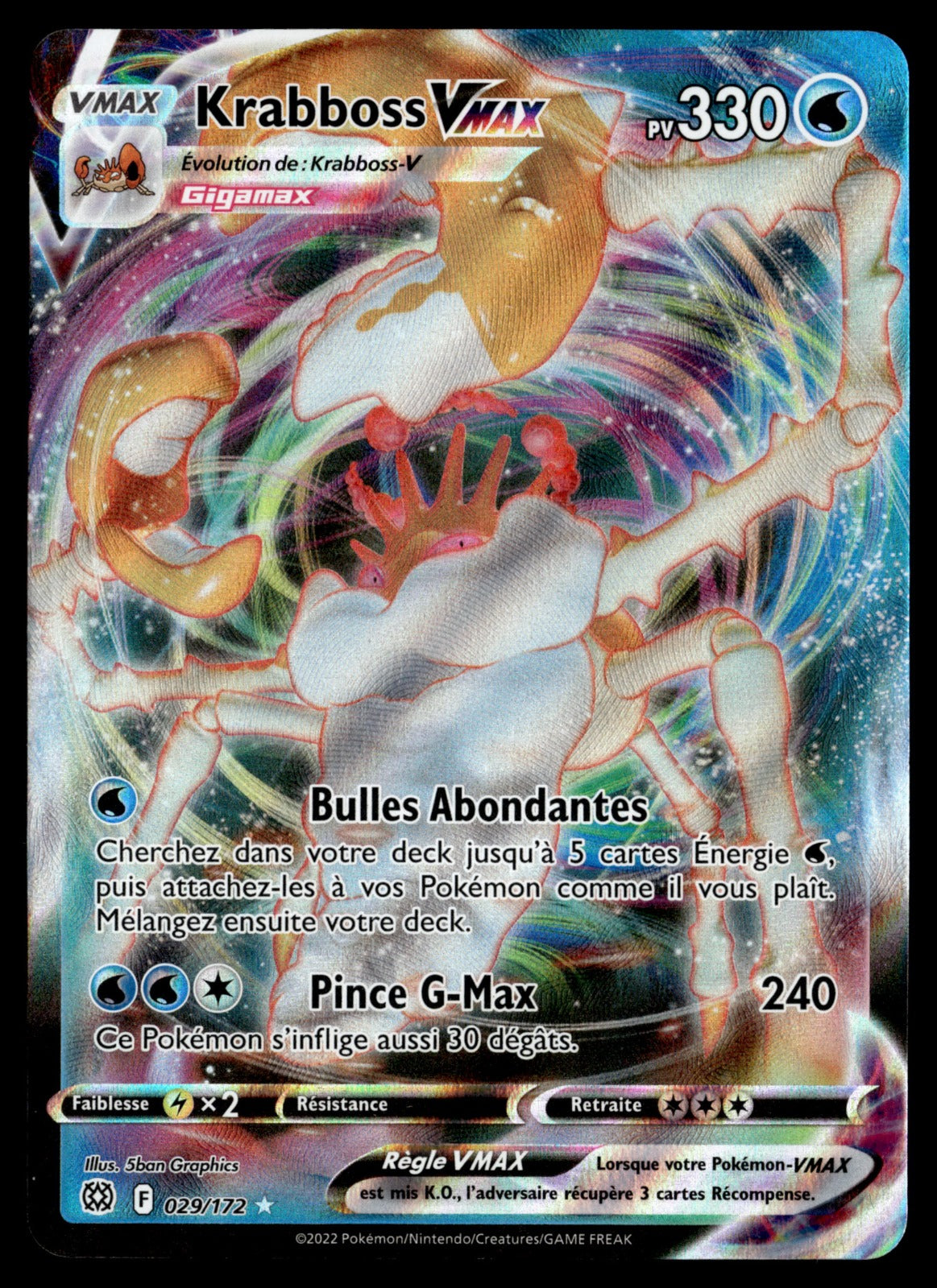 Krabboss VMAX 029/236 - NM