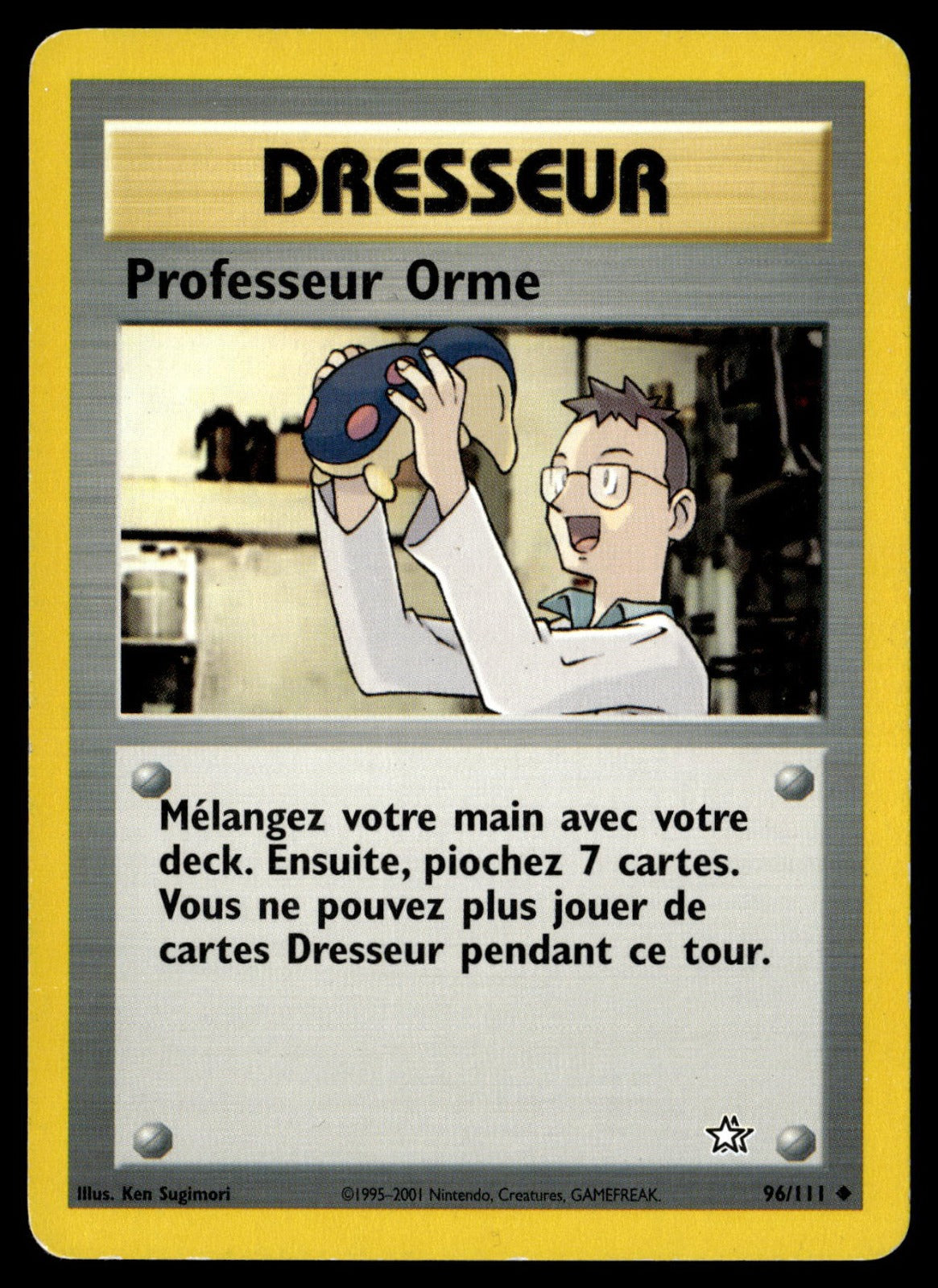Professeur Orme Peu Commune Neo Genesis 96 GOOD
