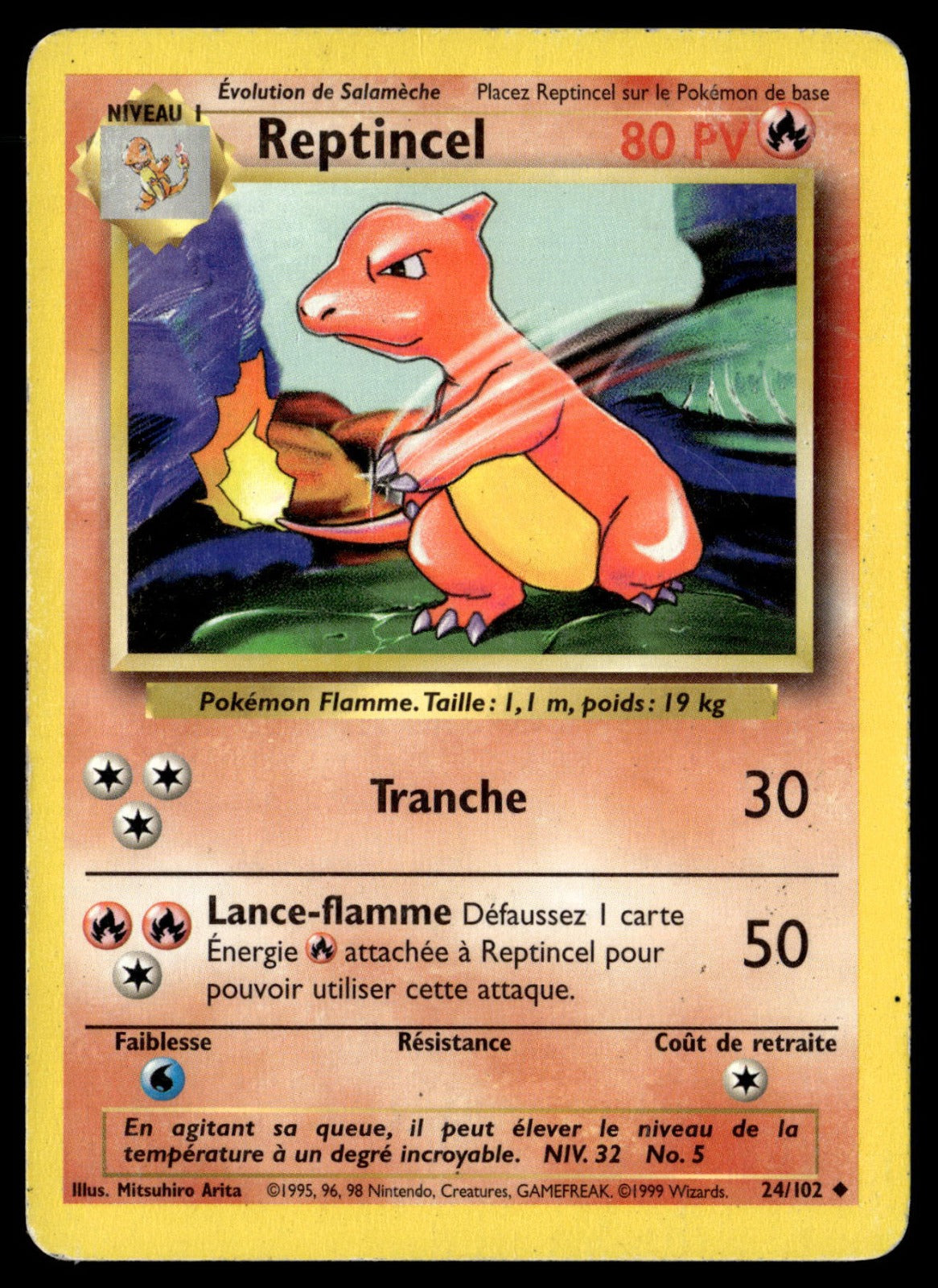 Reptincel Peu Commune Set de Base 24 HP