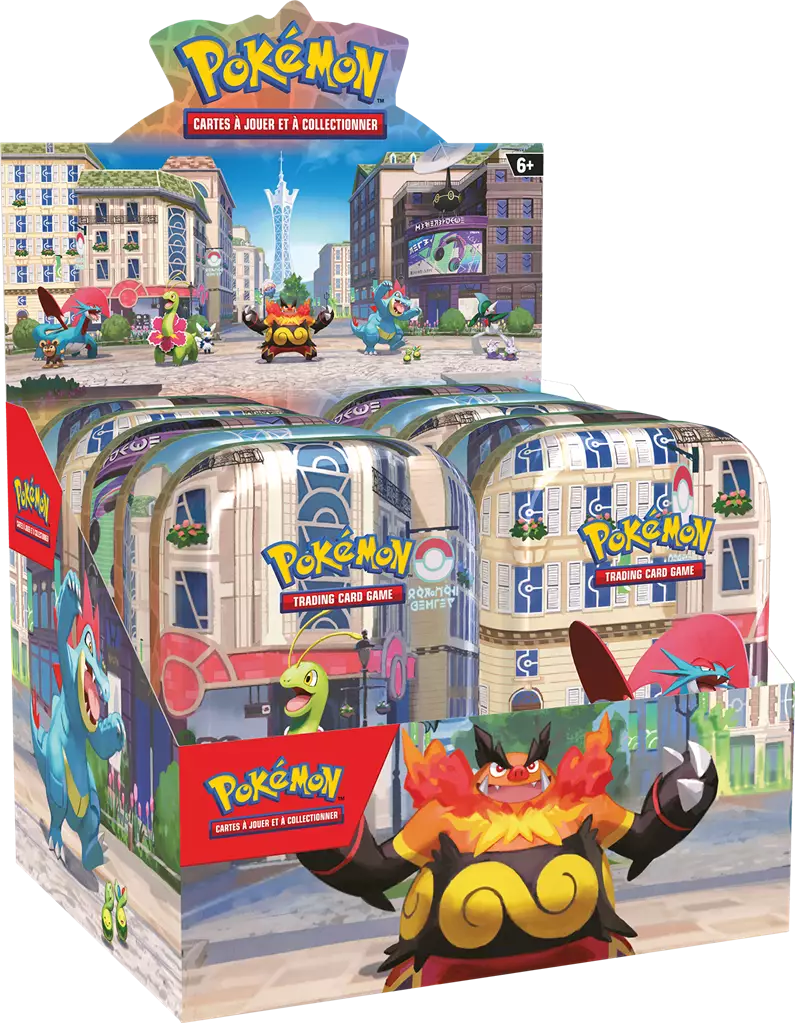 Display – 10 Mini Tins – Pokémon – Illumis – FR