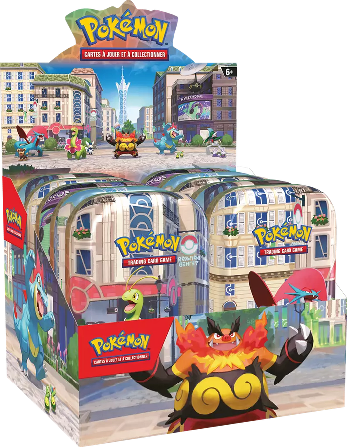 Display – 10 Mini Tins – Pokémon – Illumis – FR